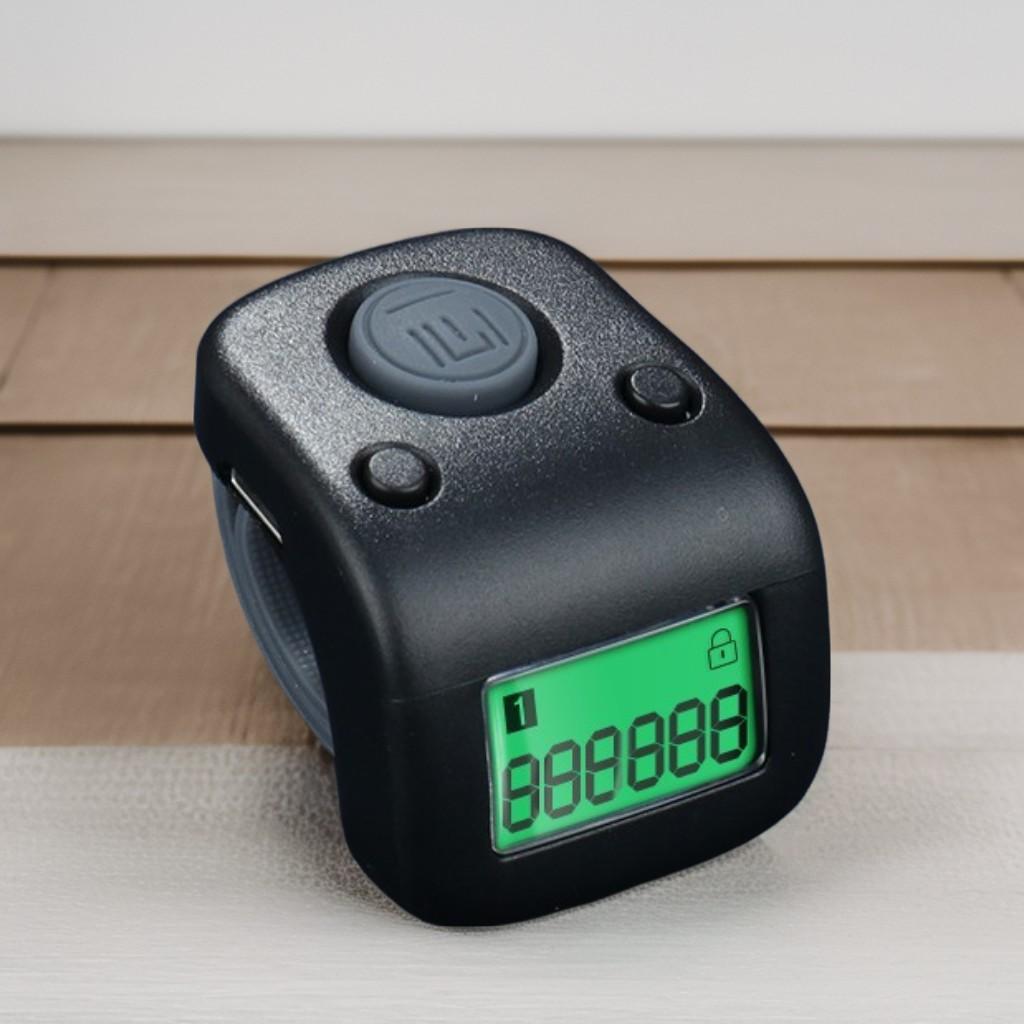 Ready stock! LCD Hand Finger Electronic Tasbih Digital Display Tally Muslim Counter Gift for Pray Rechargeable KPTS