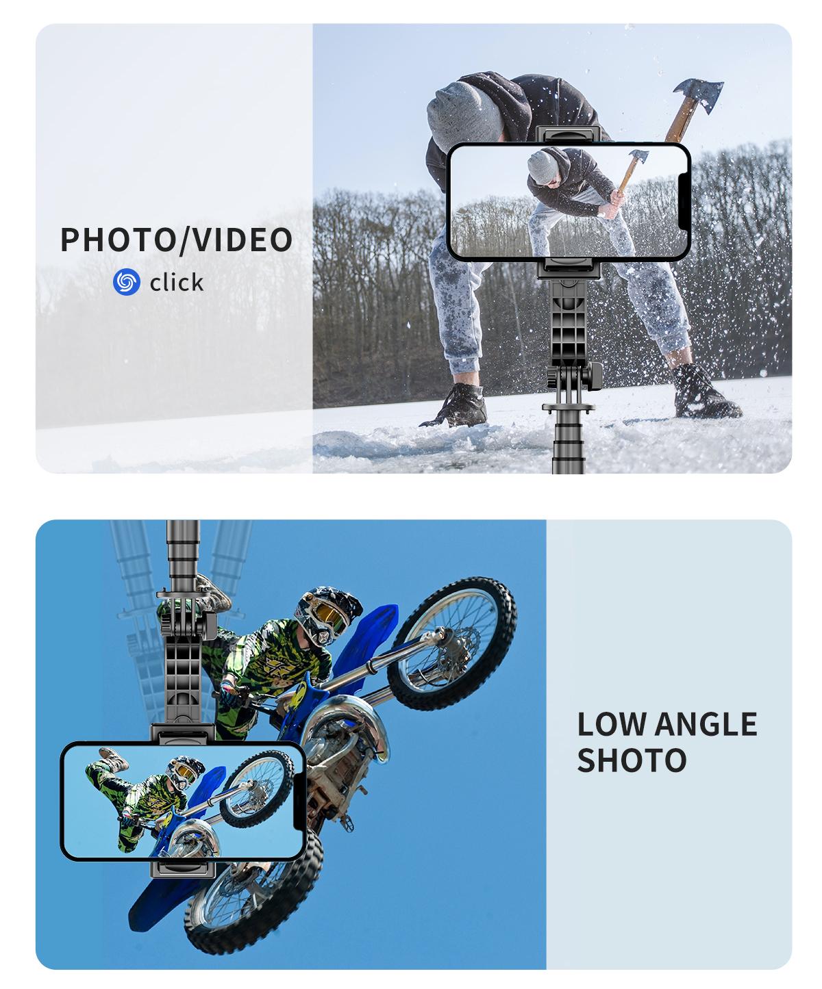 DJ READY STOCK L18S MINI Original GIMBAL STABILIZER L08 Mobile phone stabilizer anti-shake handheld PTZ video shooting Vlog tripod