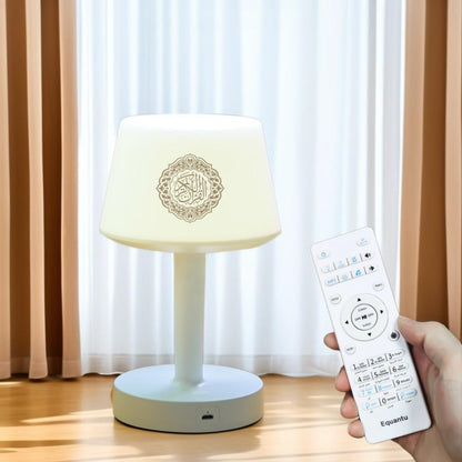 5 Colors Azan Clock ALQuran Radio Lampu Mushroom LED Touch Lamp Al-Quran speaker Night Light Bedside Lamp Table Lamp desk lamp desk lamp