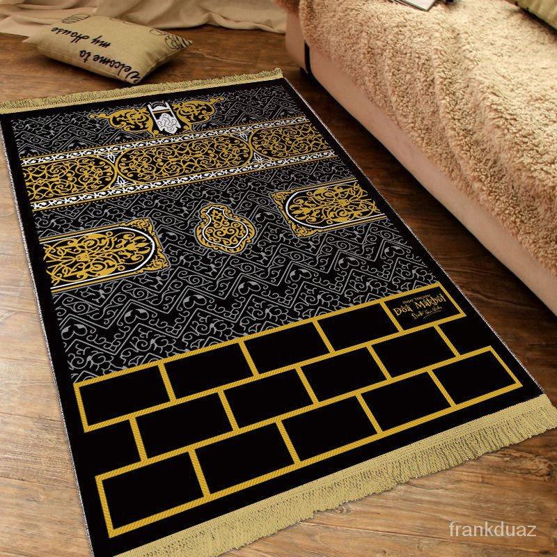 spot high quality blanket High quality Arab blanket Soft plush thickened jacquard carpet clock personal blanket