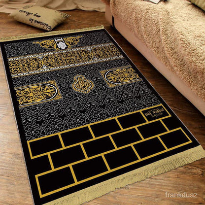 spot high quality blanket High quality Arab blanket Soft plush thickened jacquard carpet clock personal blanket