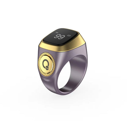 2024's Local seller Smart ring Cincin zikr ring IQIBLA Noor tasbeeh ring  Max count 9999 bluetooth connect larger digital