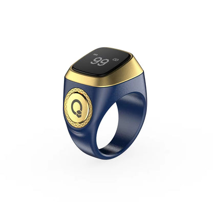 2024's Local seller Smart ring Cincin zikr ring IQIBLA Noor tasbeeh ring  Max count 9999 bluetooth connect larger digital