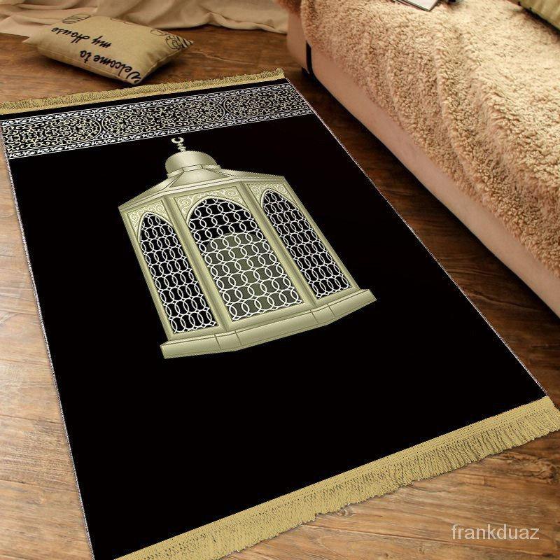 spot high quality blanket High quality Arab blanket Soft plush thickened jacquard carpet clock personal blanket