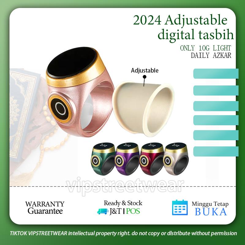 Smart Tasbih Tally Counter Ring for Muslims Zikr Digital Tasbeeh