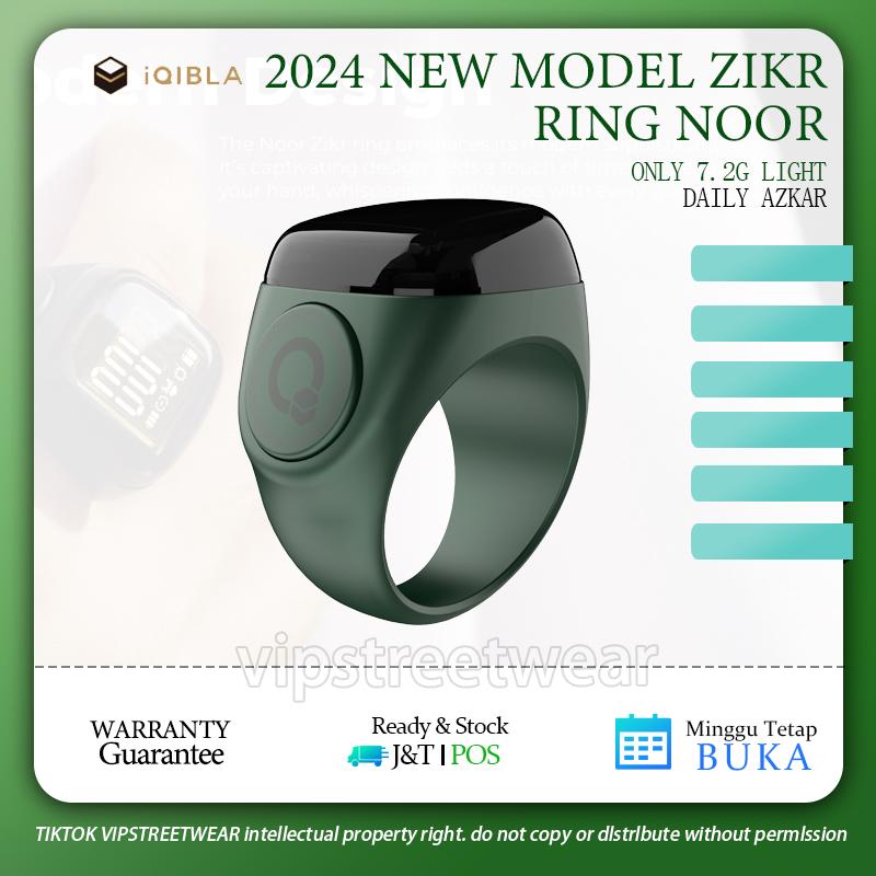 2024's Local seller Smart ring Cincin zikr ring IQIBLA Noor tasbeeh ring  Max count 9999 bluetooth connect larger digital