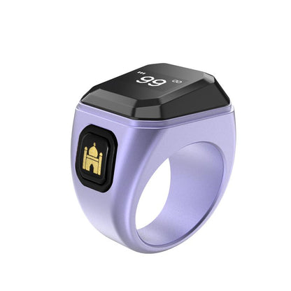 2024's Diamond OLED screen BSTWSH Smart tasbieh counter Jewel shaped integrated upper cover Exquisite storage box with metal frame