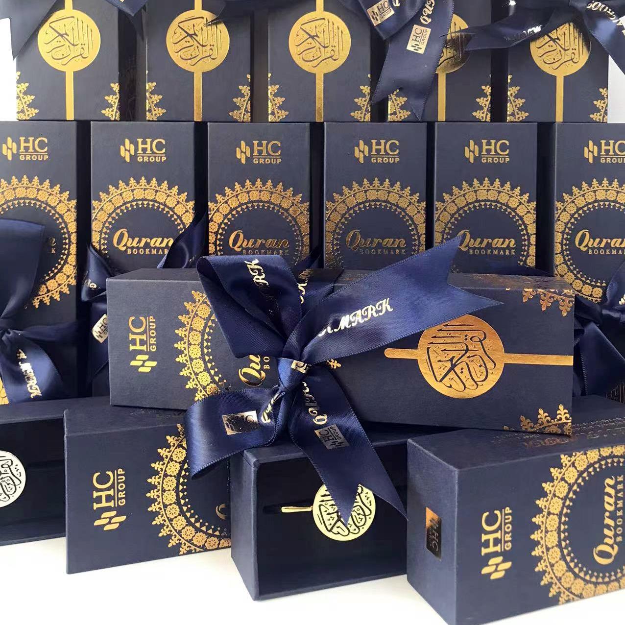 VIPstreetwear Hari Raya Ramadan Wedding DoorGift Set Al-Quran Bookmark/Penanda dan penunjuk Quran Islamic bookmark Metal 2024'S