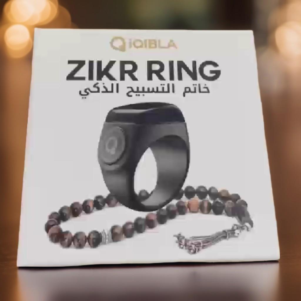 2024's Local seller Smart ring Cincin zikr ring IQIBLA Noor tasbeeh ring  Max count 9999 bluetooth connect larger digital