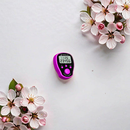 DJ READY STOCK!Tasbih Digital LED Mini Finger Zikir Tally Counter 100 Beep Islamic Muslim Prayer Beads Plain Colour