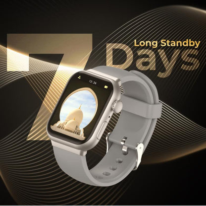 2025's Newest Iqibla Quran Watch S1 Jam Tangan Azan IQibla Solat Kiblat Digital Muslim Islamic Prayer health Watch