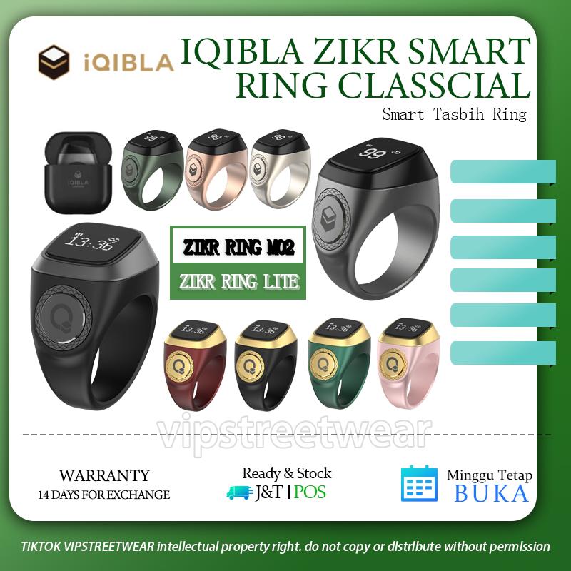 (Local Stock) Smart Tasbih Tally Counter Ring for Muslims Zikr Ring Digital Tasbeeh 5 Prayer Time
