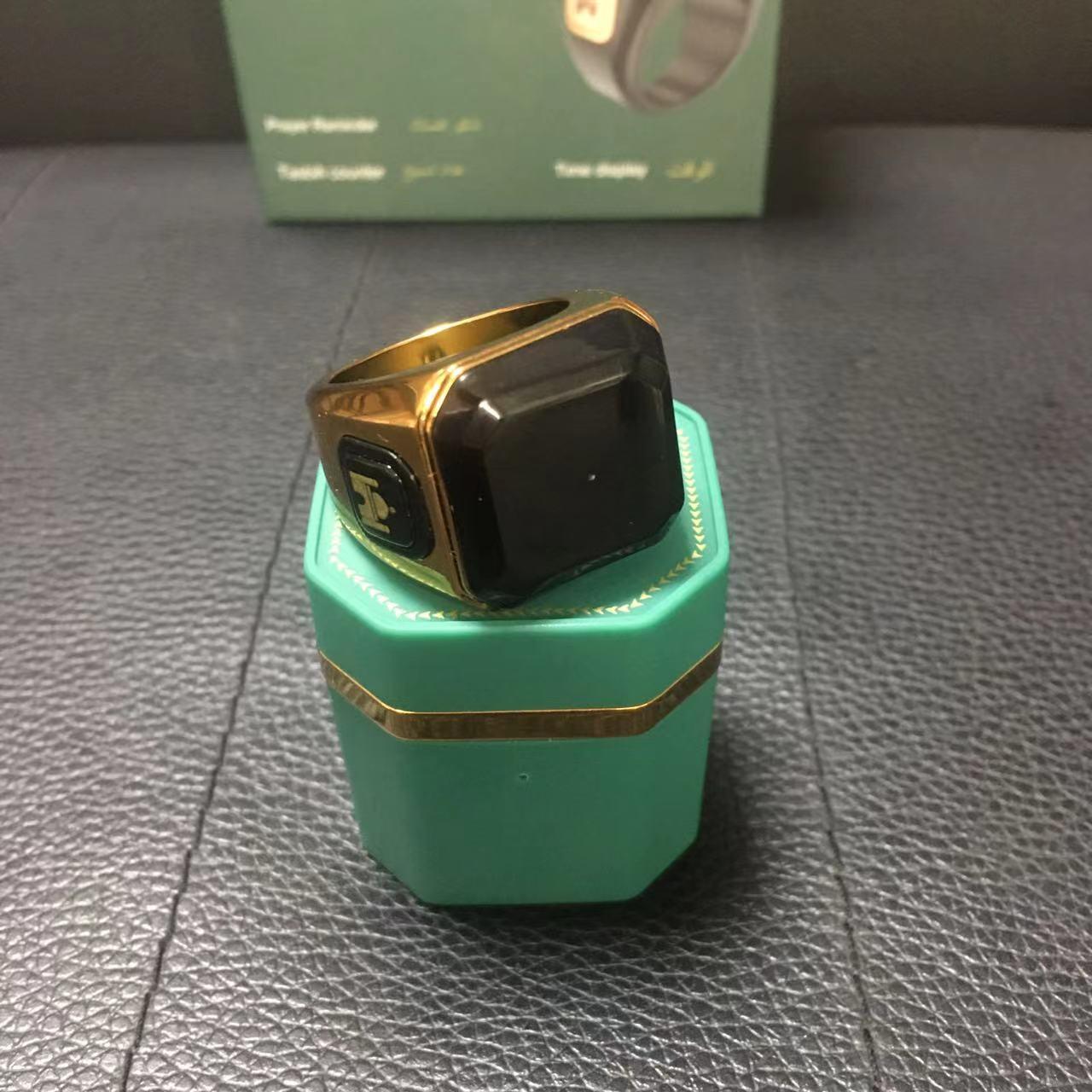 2024's Diamond OLED screen BSTWSH Smart tasbieh counter Jewel shaped integrated upper cover Exquisite storage box with metal frame