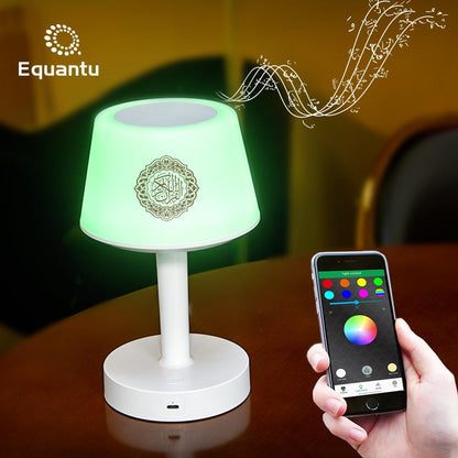 5 Colors Azan Clock ALQuran Radio Lampu Mushroom LED Touch Lamp Al-Quran speaker Night Light Bedside Lamp Table Lamp desk lamp desk lamp