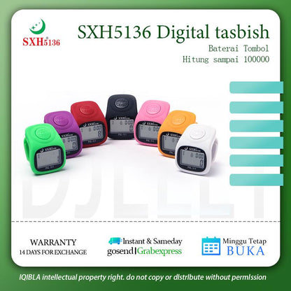 DJ READY STOCK!Smart DIGITAL PREMIUM 6 CHANEL ALARM Flexible LED Hours Smart device counter