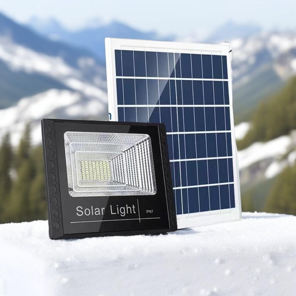 【READY STOCK】MEM solar light outdoor lighting 1600W Solar Spotlight lampu solar IP67 Waterproof solar led Street light